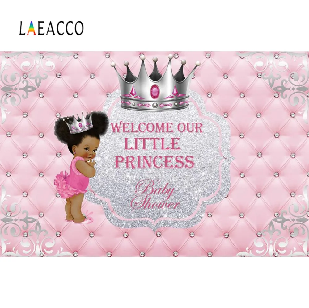 เจ้าหญิงฉากหลังสำหรับถ่ายภาพ Gold Crown วันเกิด Family Celebration ภาพพื้นหลัง Photocall Photo Studio