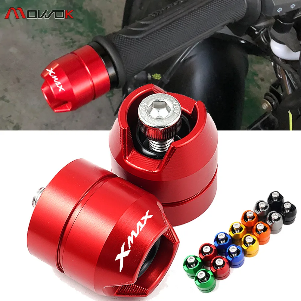 For YAMAHA XMAX300 XMAX 300 2017-2022 2021 2020 2019 2018 Motorcycle Accessories Handlebar Handle Bar Grips End Cap Plug Slider