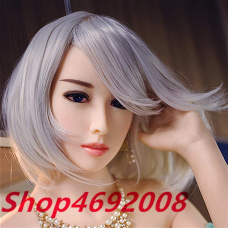 

K1 Delicate face Lifelike Sex Doll Head Silicone Material Metal Frame Beautiful Facial Features Enjoy The Oral Sex Of Love Dolls