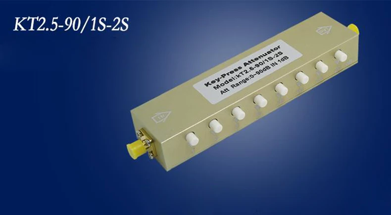 SMA 0-30db/60db/90db step adjustable RF signal attenuation 5w/2w4G button adjustable attenuator