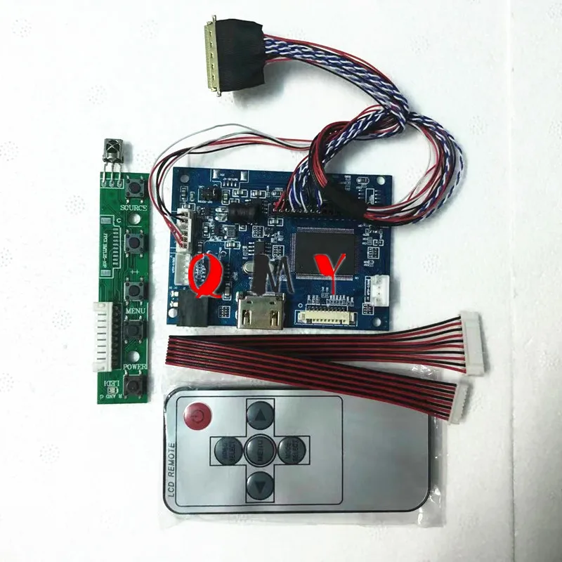 HDMI+VGA 2AV Control Board Kit for M140NWR2 R2 B140XTN02.5 HW0A HSD140PHW3-A00 1366X768 LCD LED screen Driver Board