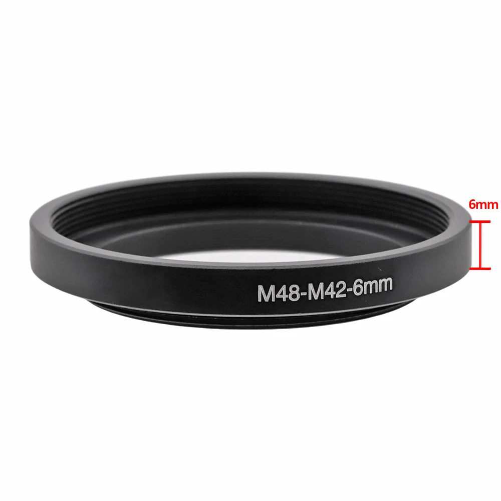 M48x0.75 إلى M42x0.75 تلسكوب محول حلقة الألومنيوم ل تلسكوب فلكي سمك 5 مللي متر/6 مللي متر/7 مللي متر/8 مللي متر