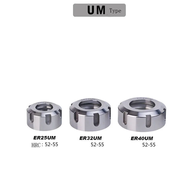 High precision ER11 ER16 ER20 ER25 ER32 A UM China\'s Best Quality and High Precision ER Nut CNC Tool Frame Nut Engraving machine