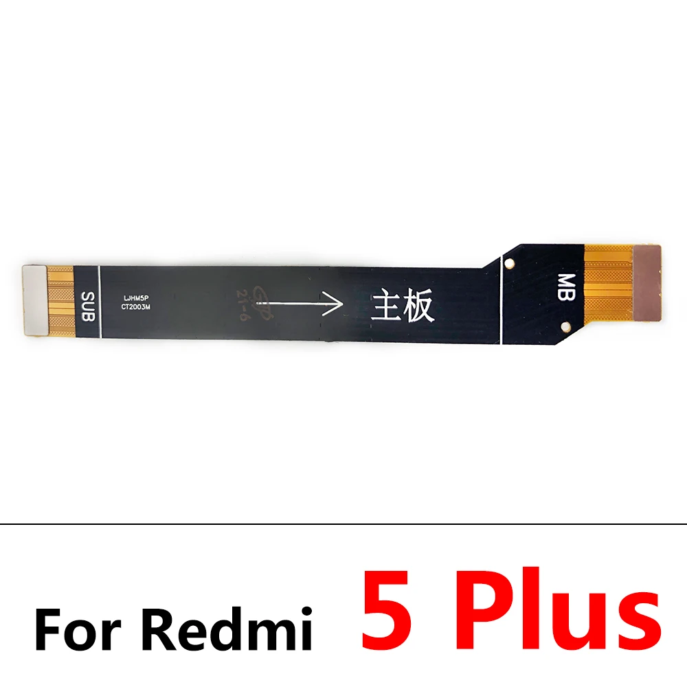 20Pcs/Lot，Main Board Motherboard Connector Board Flex Cable For Xiaomi Redmi 4 4X 4A 5 5A 7 7A 6 6A 8 8A S2 K20 Pro