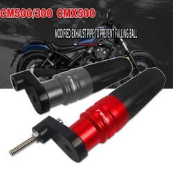 For HONDA REBEL 500 300 CMX300 CMX500 CMX REBEL300 2017-2025 Motorcycle Accessories Parts Exhaust Slider Anti Crash Protector