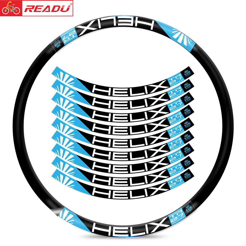 

Mountain Bike Sunringle-helix Wheel Set Sticker Mtb Bicycle Decals 27.5inch and 29inch