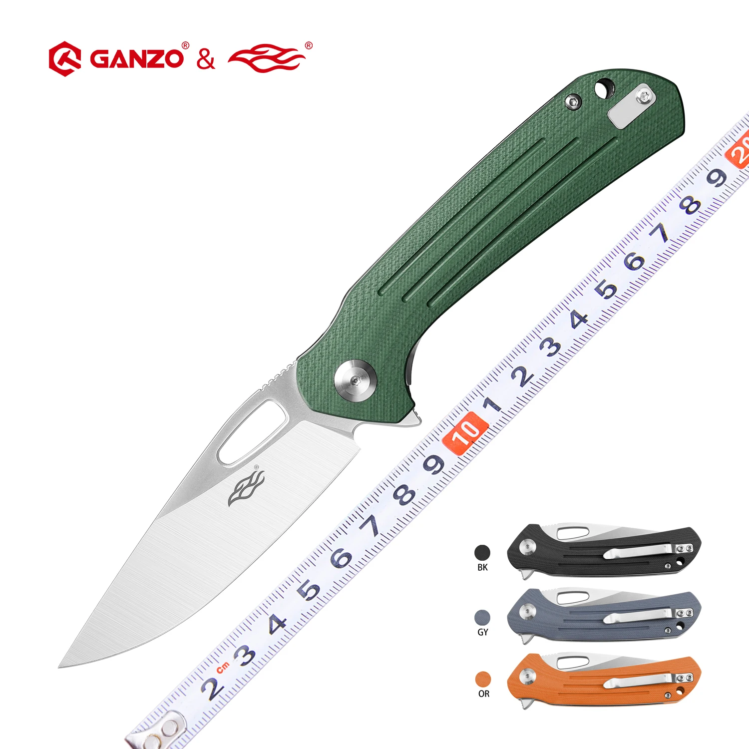 

Firebird Ganzo FBKNIFE New FH921 D2 blade G10 handle folding knife tactical camping knife outdoor EDC tool Pocket flipper Knife