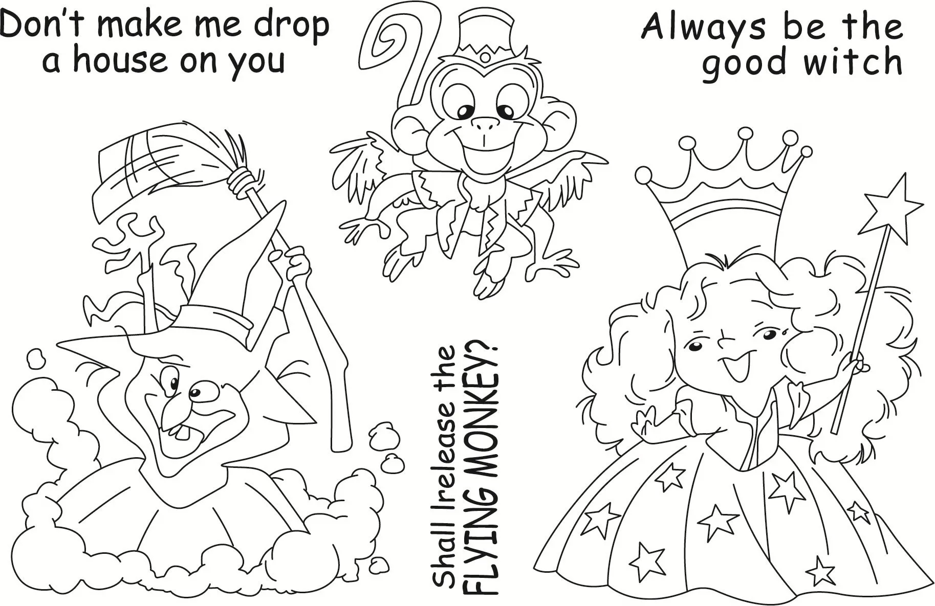 11x16  Witch and princess Transparent Clear Stamps for Scrapbooking for DIY Card Making Cutting Crafts Stencil  14