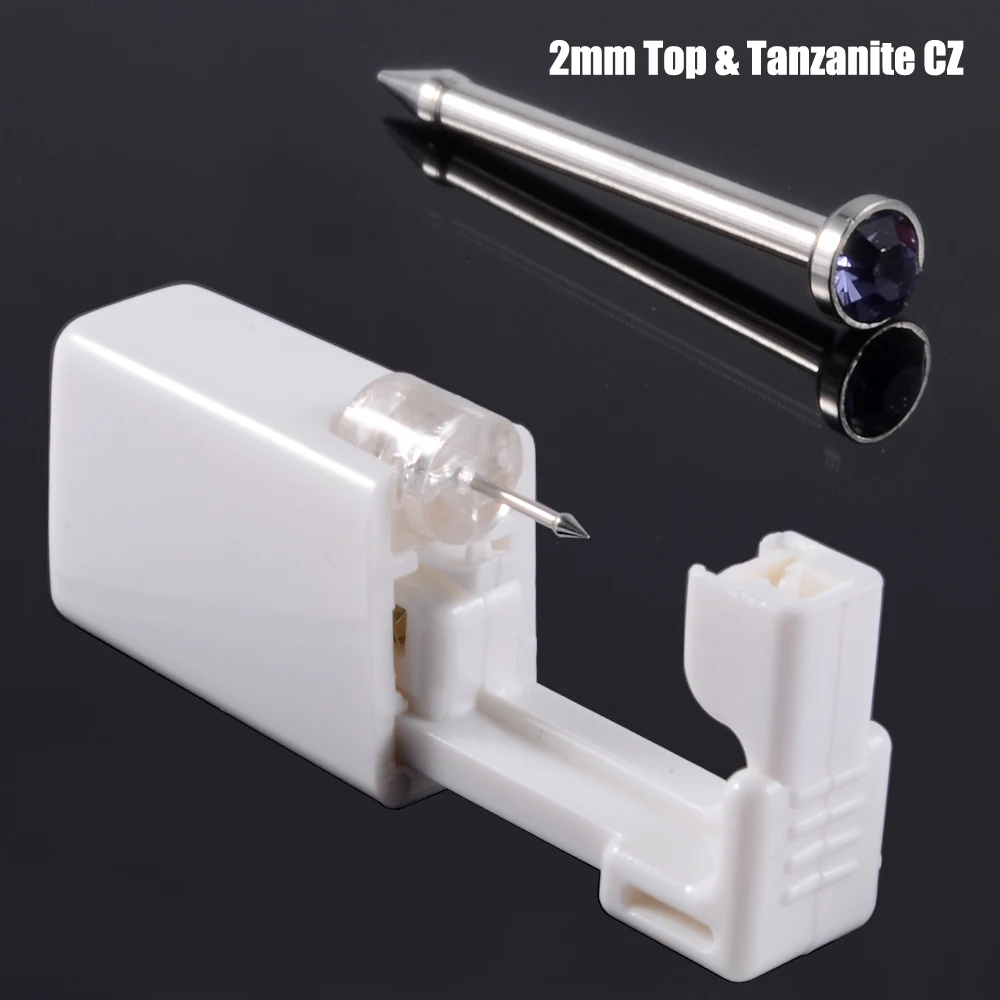 Disposable Safe Piercing Unit for Nose Studs