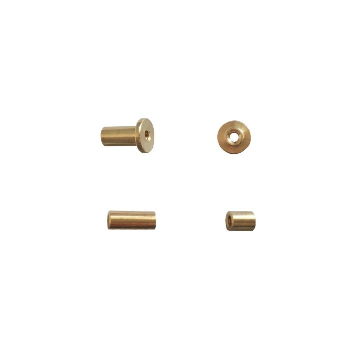 1pcs M4 Pure Brass Nut Cylindrical T-Nut For 1/12 RC Excavator Bulldozer parts