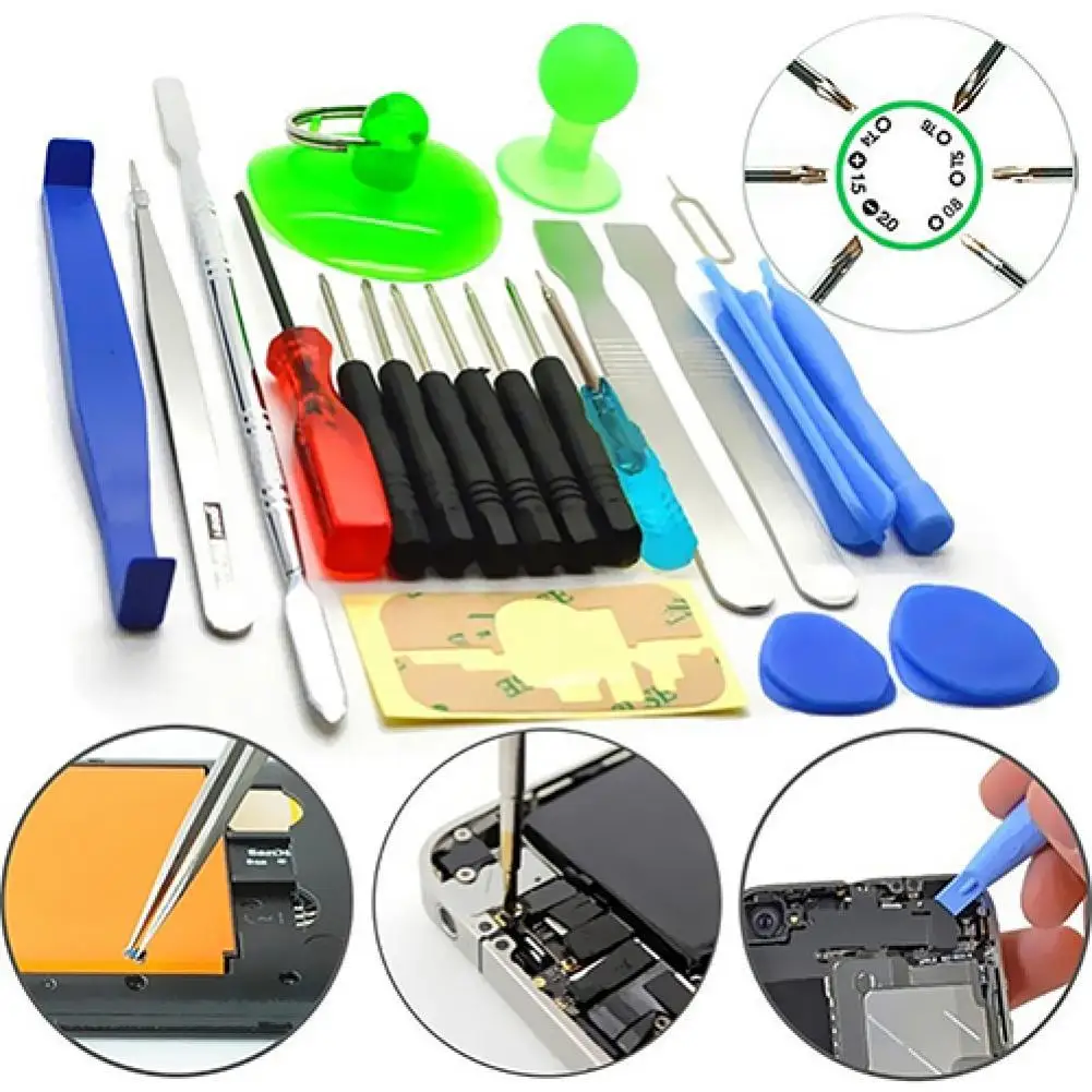 21 in 1 Phone Repair Opening Disassemble Tool Kit Screwdriver Set for PC Laptop