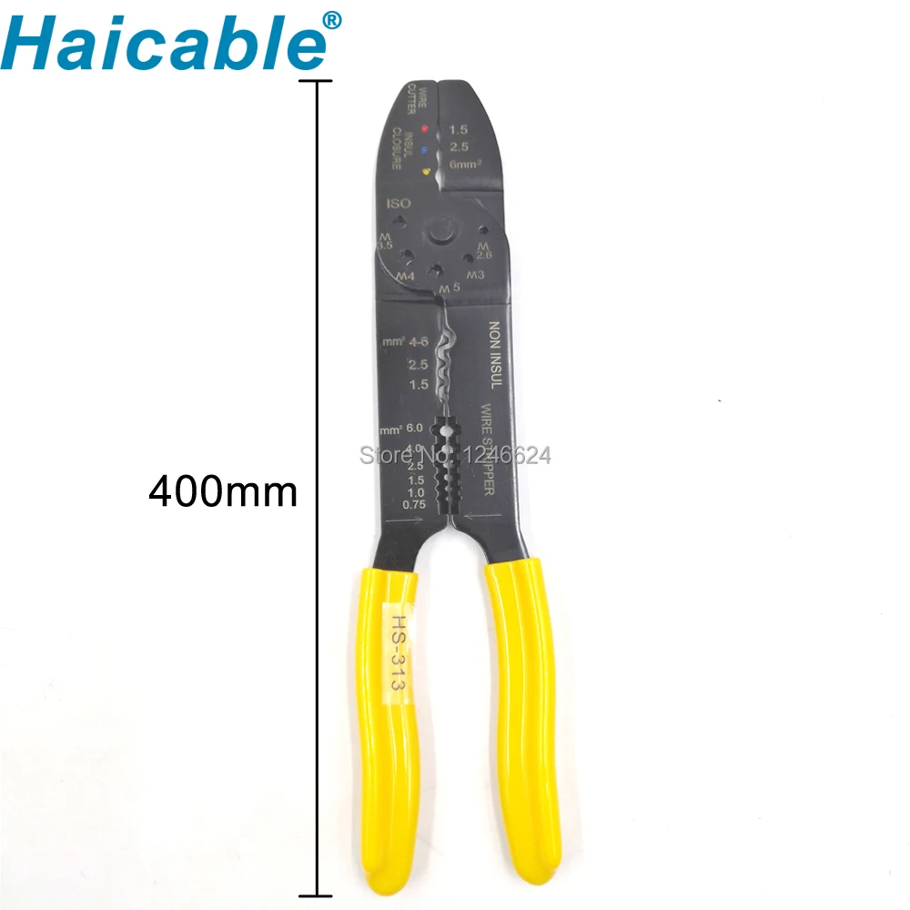 اليد دليل كابل تجريد أداة HS-313 النحاس سلك متجرد ل متعددة الوظائف تجريد المدى: 0.75-6mm2