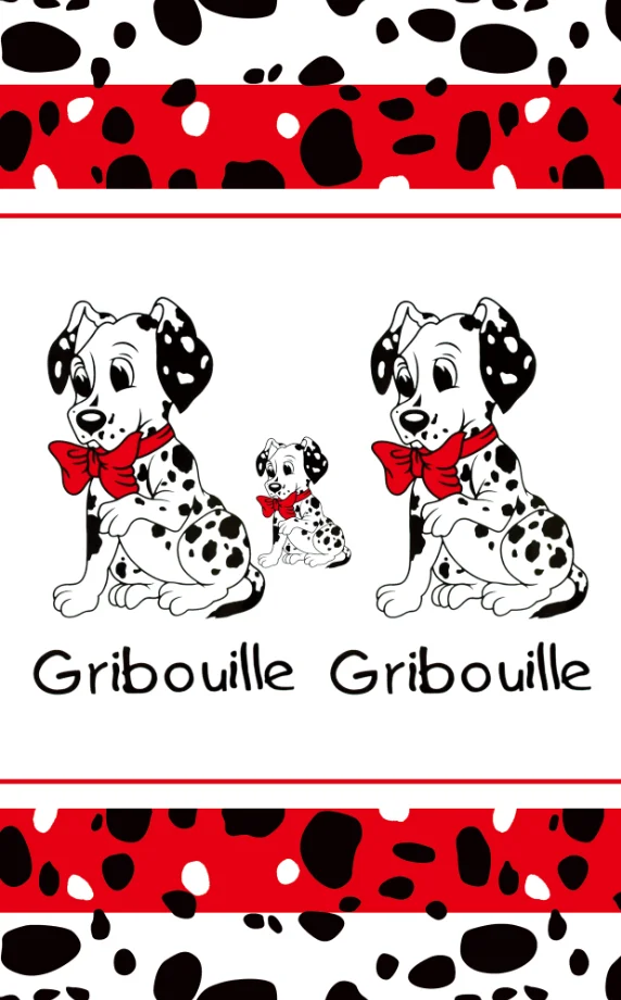 5x7FT Personalized Dalmatians Dogs Happy Birthday Party Custom Photo Backgrounds Studio Backdrops Vinyl 220cm x 150cm