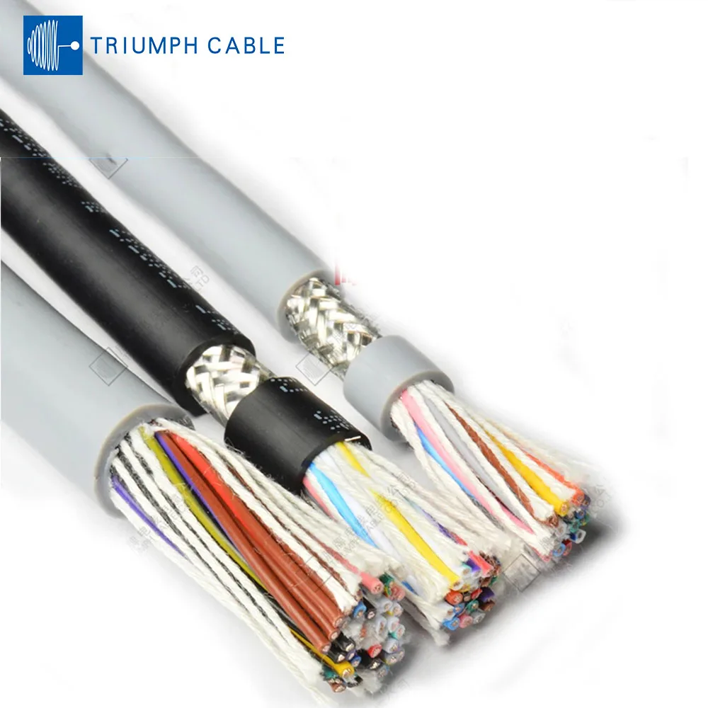 

TRIUMPHCABLE/SHENGAPI 10M UL2464 24AWG 2/3/4/5/6/7/8/10 core PVC multi-core shielded cable anti-interference control signal wire