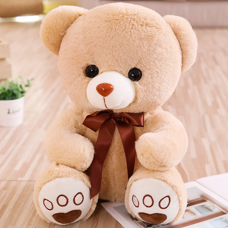 Nizza Heißer Huggable Hohe Qualität Spielzeug Cartoon Teddybär Plüsch Spielzeug Kuscheltiere Schöne Bären Puppe Geburtstag Geschenk Für Kinder – Detail 8