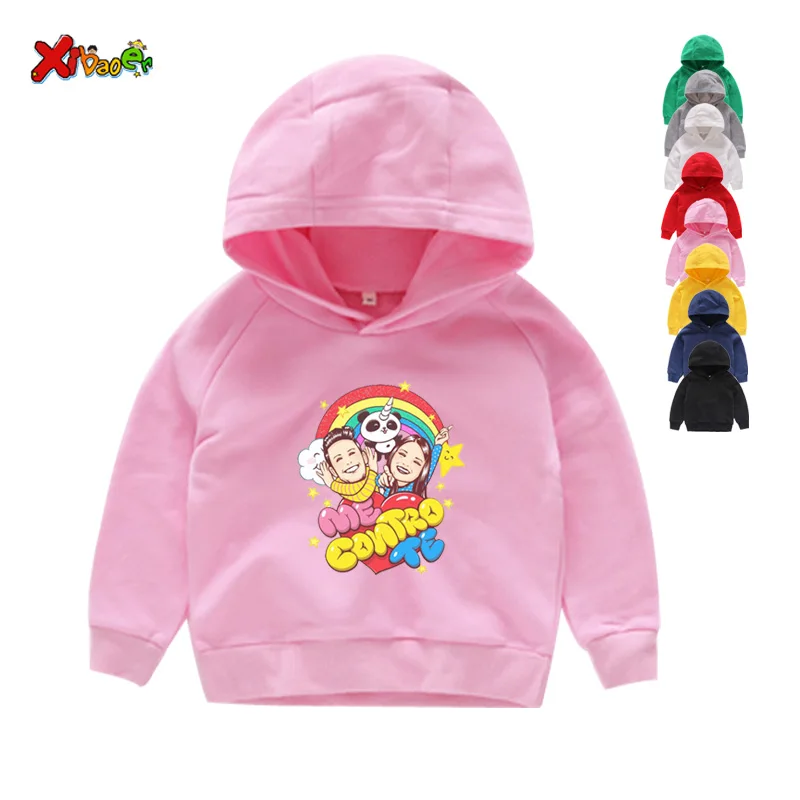 

Girls Hoodies Cartoon me contro te girl Kids Long Sleeves Pink Hoodies Kids Black Hoodies Sweatshirts baby hoodie lui e sofi