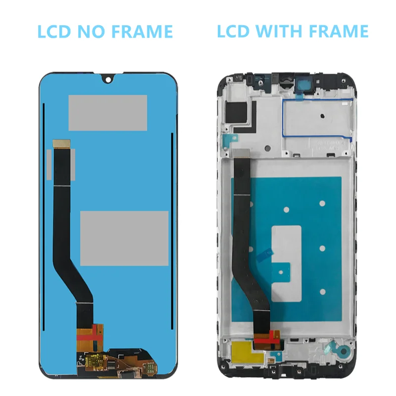 For Huawei Y7 2019 LCD Display Touch Screen With Frame For Y7 Prime 2019 DUB-LX3 DUB-L23 DUB-LX1 lcd