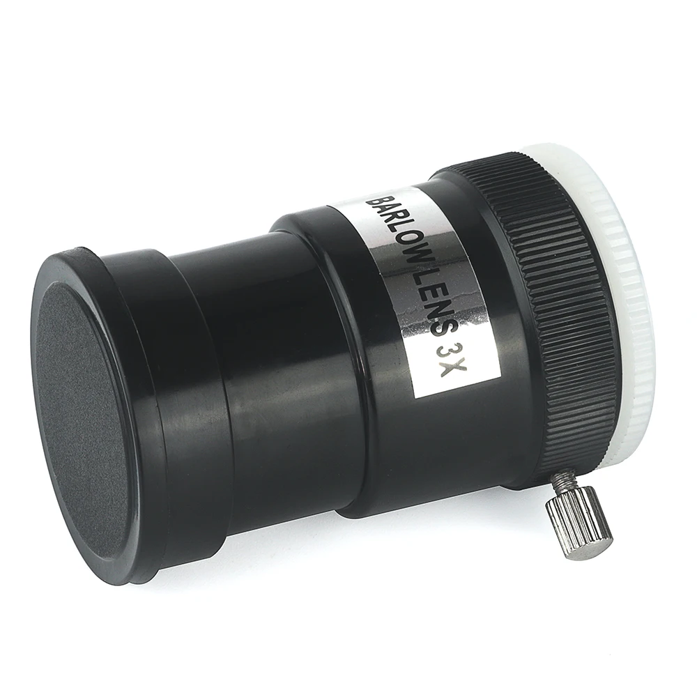 EYSDON 3X Barlow Lens Plastic for 1.25 Inch Astronomical Telescope Short Focus - Economical And Practical Multiplier Lens