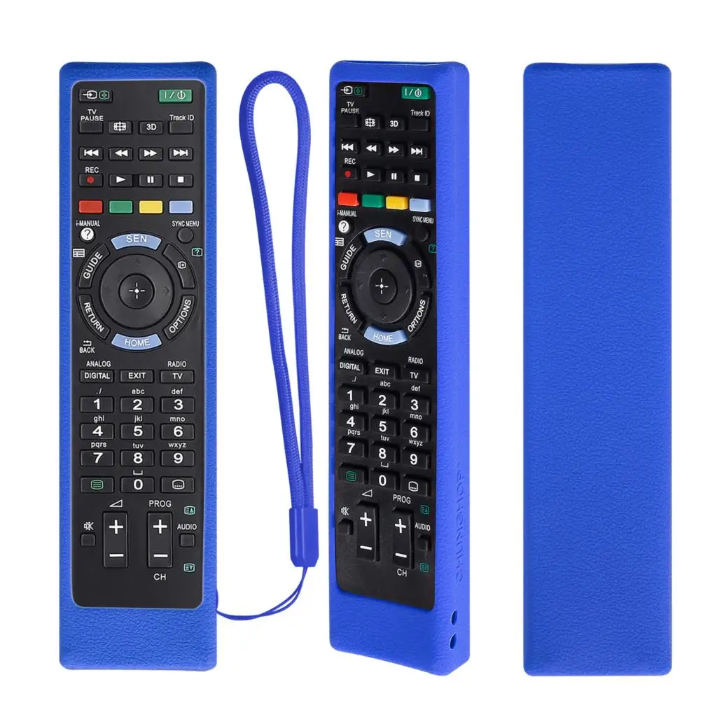 TV Remote Control Covers for Sony RMT-TX200C RMT-TX100D RM-ED053 RM-ED060 RMF-TX300C RM-ED052 RM-ED050 Shockproof Silicone Case