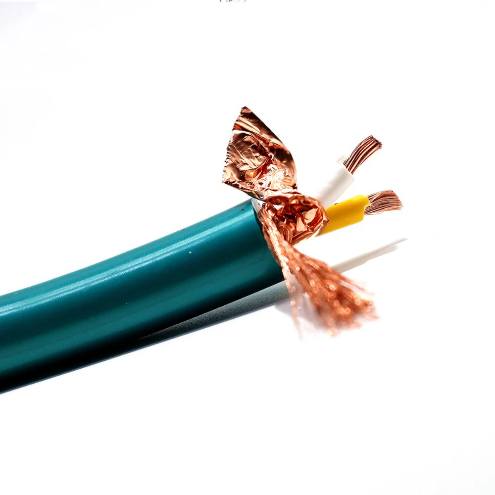 Hi-end HIFI 2 core Pure Copper OFC PCOCC 3 pins Female XLR to Male XLR Balanced Audio Cables Wire Line