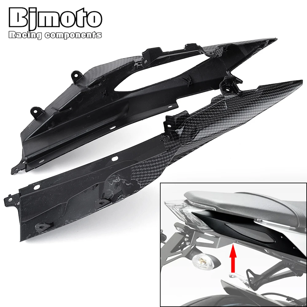 New Motorcycle Rear Tail light Side Fairing Plate Cover Panel Cowl Carbon For Yamaha MT09 MT 09 MT-09 2017 2018 2019 2020