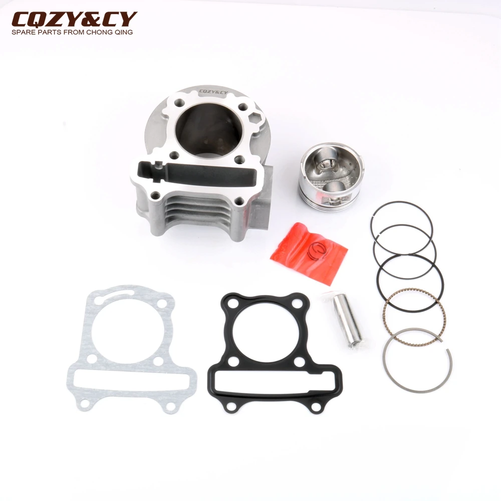 52mm 120cc Big Bore racing cylinder kit for Peugeot Kisbee 50 V-Clic 50cc 4-stroke