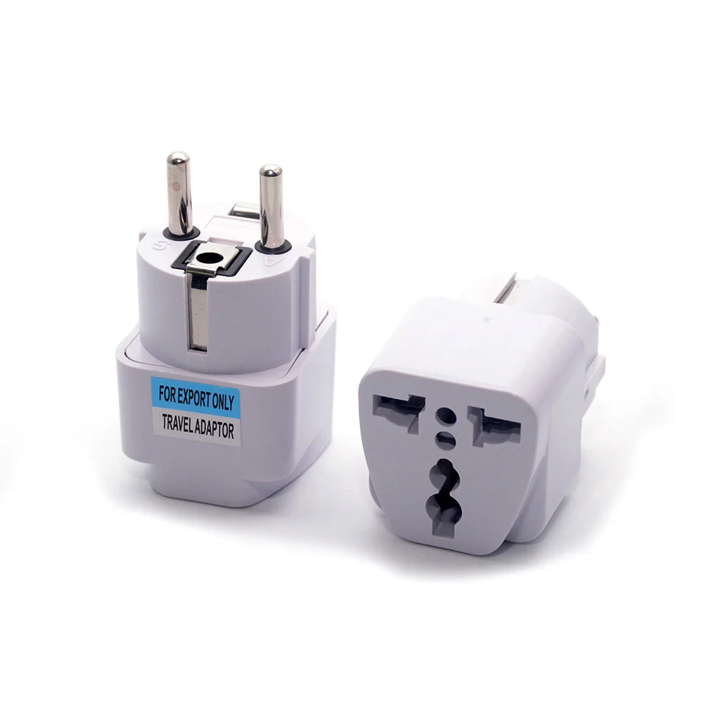 

Travel Converter Plug Universal EU UK US DE KR Conversion Plug Adapter European Germany Power Plug Socket