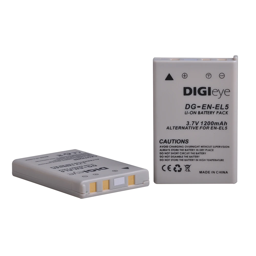 3.7V 1200mAh EN-EL5 ENEL5 بطارية لنيكون Coolpix P3 P4 P90 P80 P100 P500 P510 P520 P530 P5000 P6000 S10 كاميرا رقمية