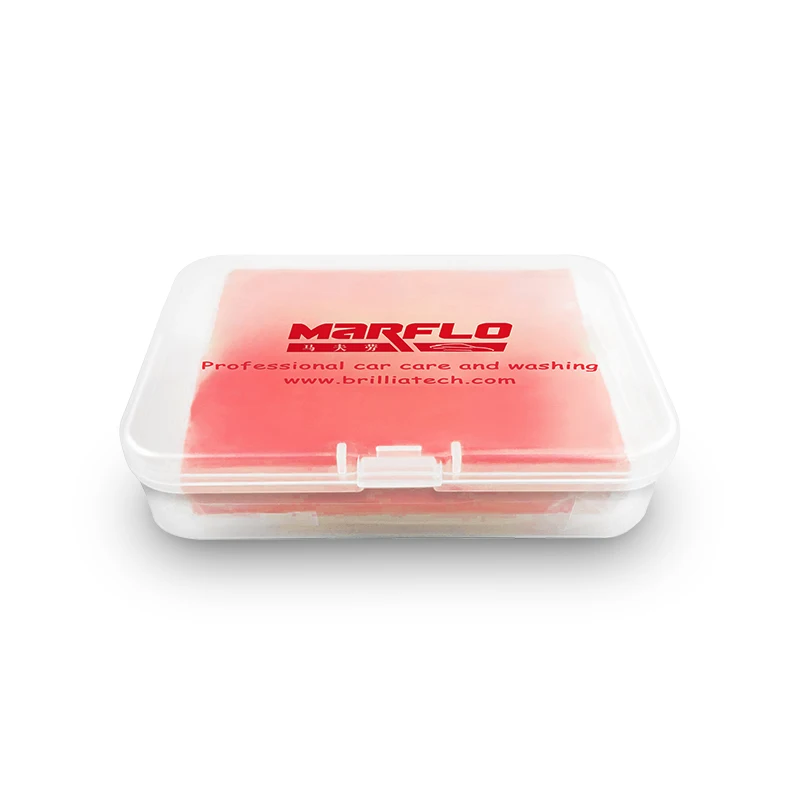 Marflo-Barra de arcilla mágica para lavado de coches, 100g, grado King medio fino, pesado, 80g, nueva, eliminación potente de contaminantes