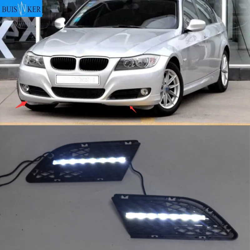 

2PCS Car LED DRL For BMW E90 3series 328i 320i 323i 325i 330i 2010 2011 2012 Daytime Running Lights Daylight Fog lamp
