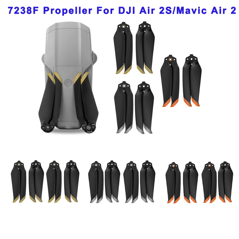 7238 Low Noise Props 7238F Propellers For DJI Mavic Air 2/DJI AIR 2S Drone Accessories