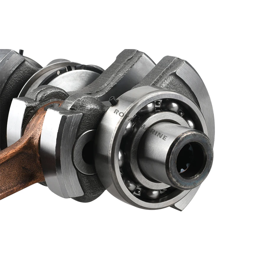 6B4-11400-00 CRANKSHAFT ASSY For Yamaha 2 Stroke 9.9HP 15HP Outboard Parsun T15D 6B4-11400