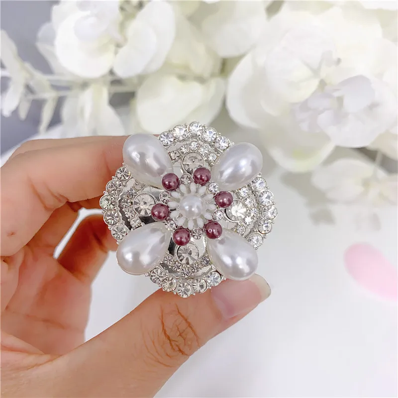 Anneau de Support de téléphone de luxe en diamant scintillant, Support de prise de téléphone pour iPhone Xiaomi Samsung, Support de poignée de téléphone