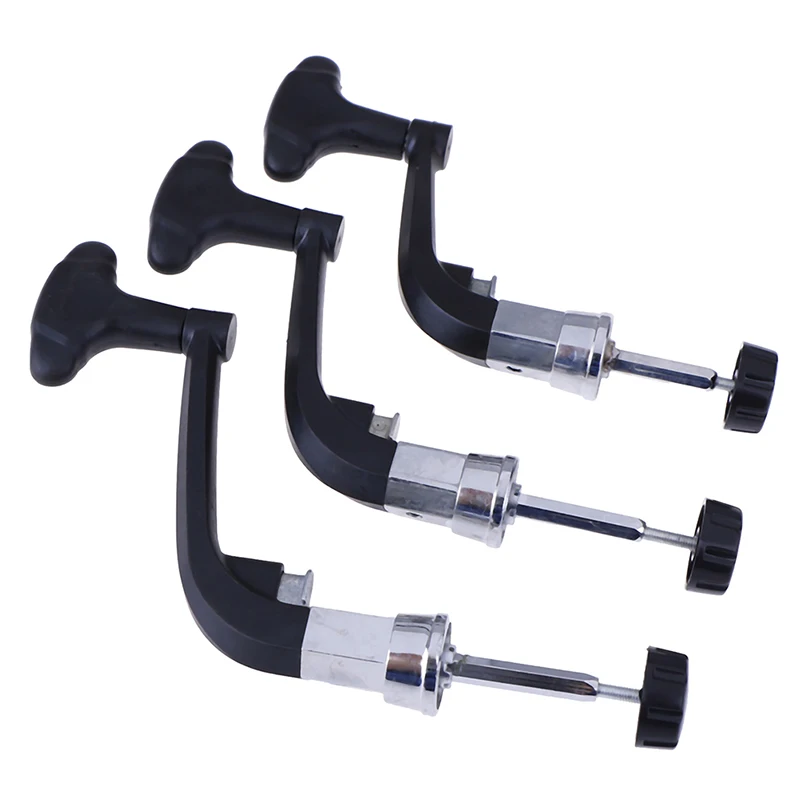 Metall Spinning Reel Griff Grip Angeln Folding Rocker Arm Kurbel Griff Reel Gelegentliche Ersetzen Farbe 1PCS