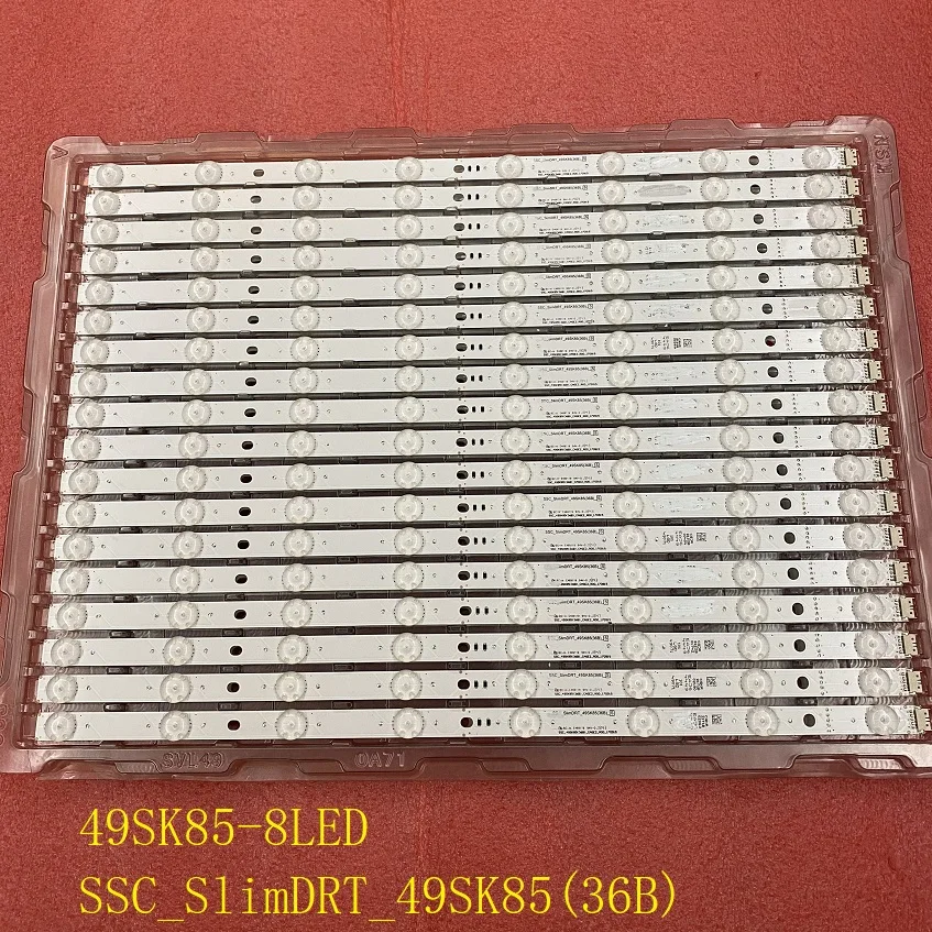 

18pcs/set LED strip For TV 49SM9000 49SM9000PLA OLED55B9PLA 49SK8500PLA 49SK8500 49SK85-8LED SSC_SlimDRT_49SK85(36B)