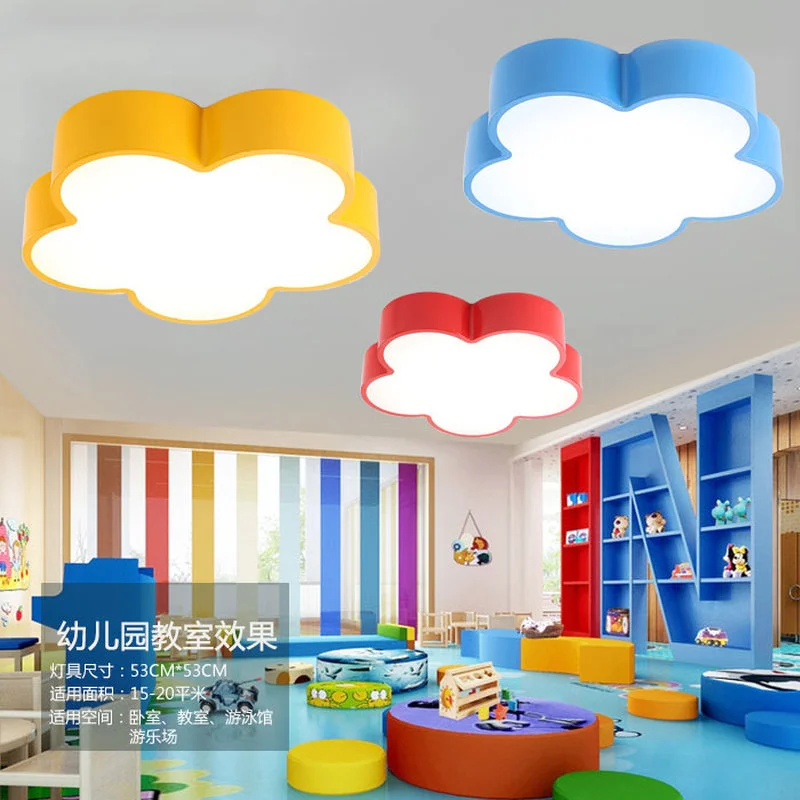 

Clouds Modern Led Ceiling Chandelier For Bedroom Study Room Children Room Kids Rom Home Deco White/Pink/Blue Ceiling Chandelier