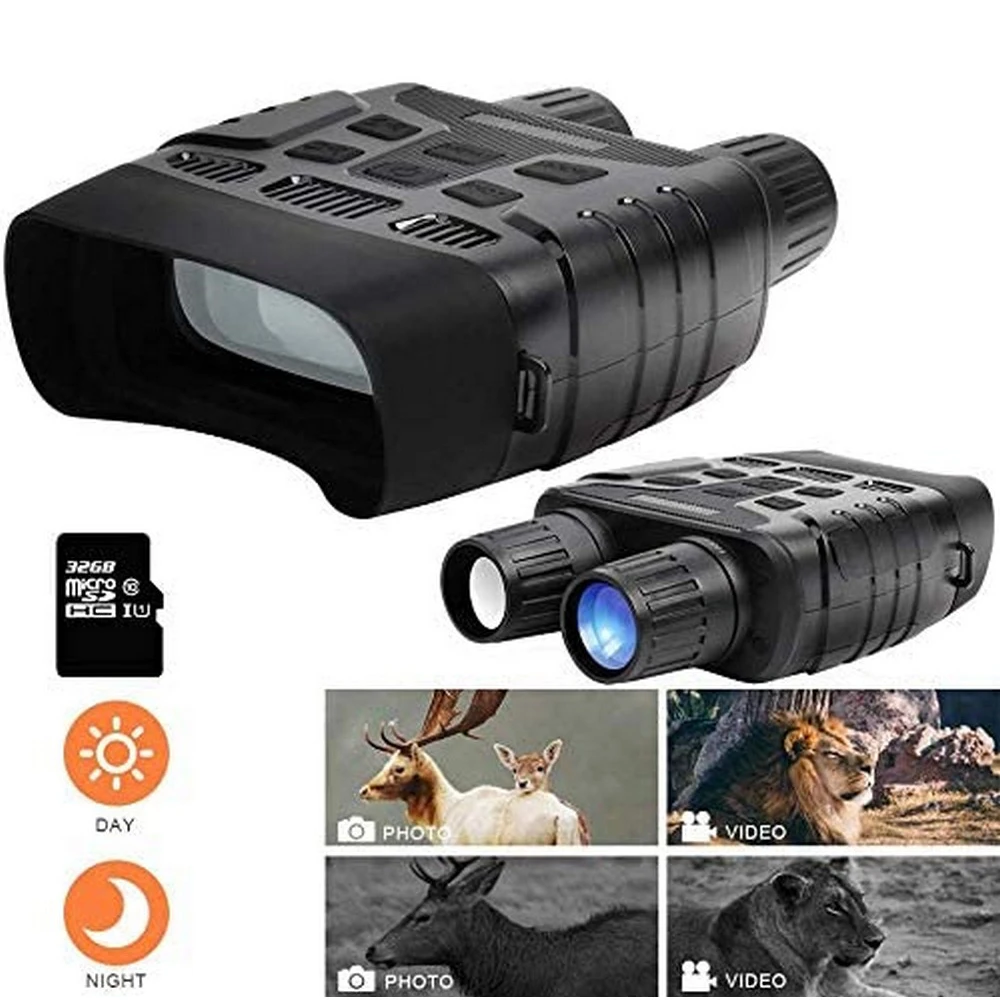 

NV3180 720P HD Infrared Night Vision Camera 24mm Binocular Telescope Zoom HD Infrared Night Vision 4 Waterproof IP56