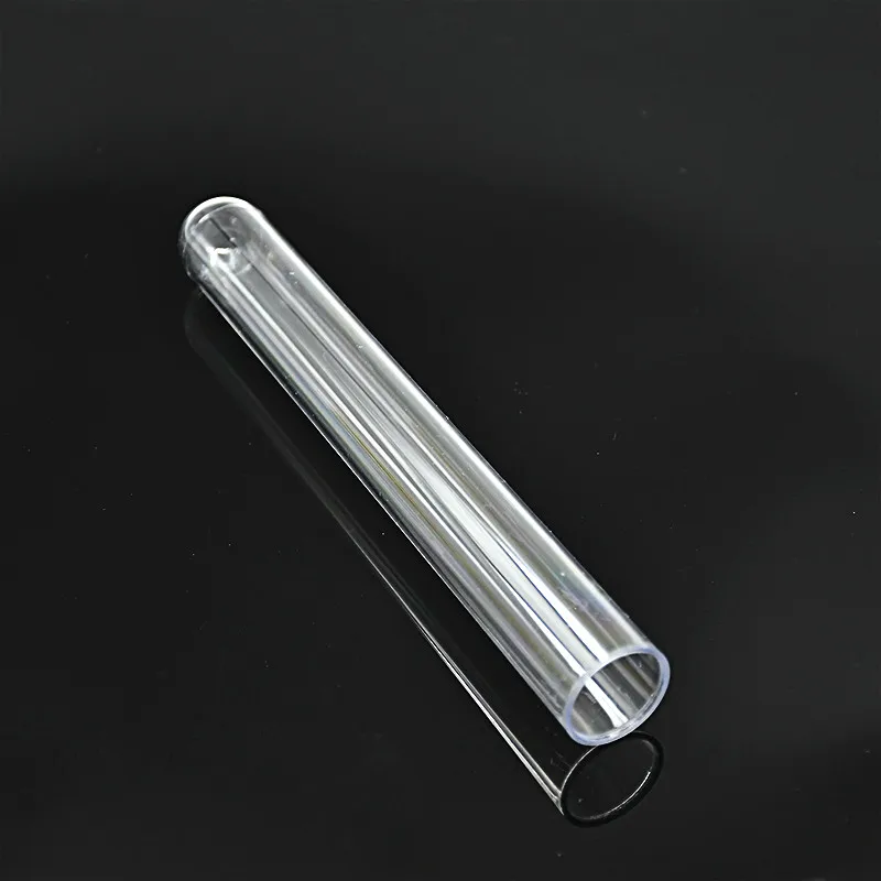 Plastic Test Tube Hard Benzene Test Tube High Transparencies Polystyrene Radioimmunoassay Tube Without Stopper 100/ PK