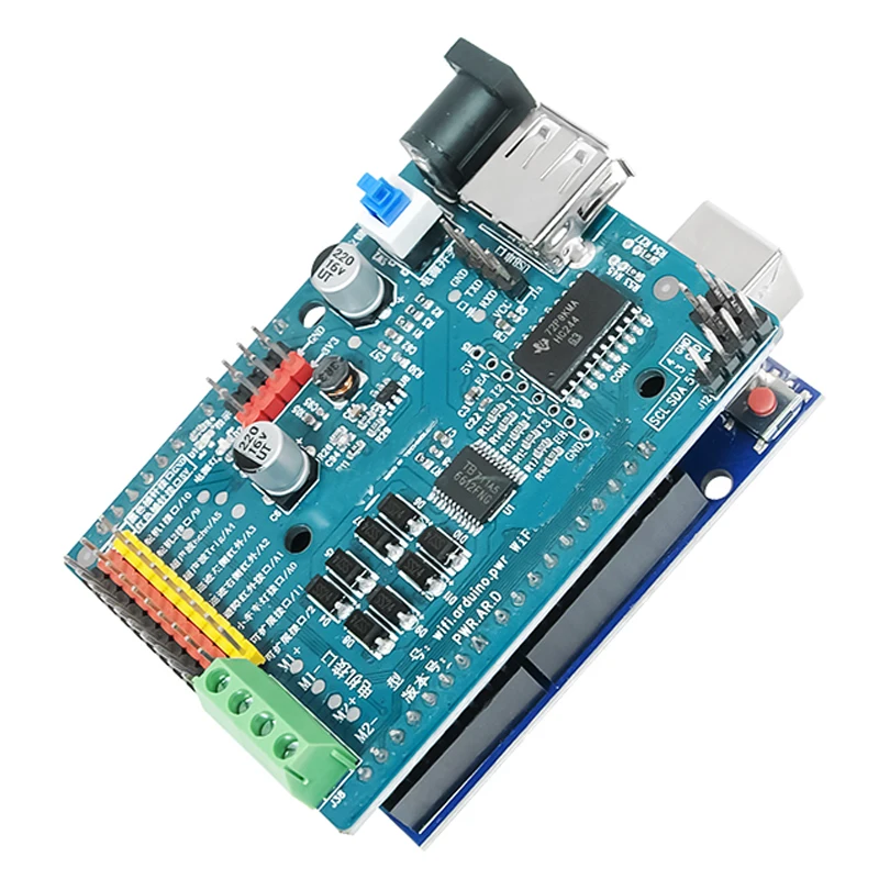 DS 로봇 Xiao R Geek Wifi 로봇 자동차 제어 엔진 제어 모듈, Arduino UNO R3 와 호환 가능