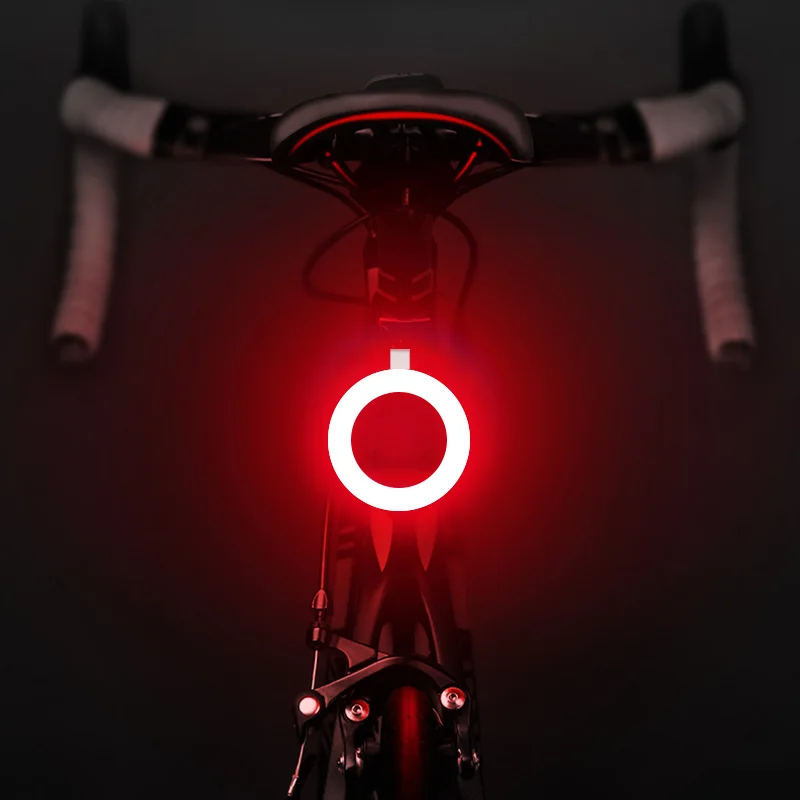 

USB Charge Flashlight For Bicycle Light 7 Styles Led Bike Flash Taillight Cycling Night Warning Lights Cyling Lamp