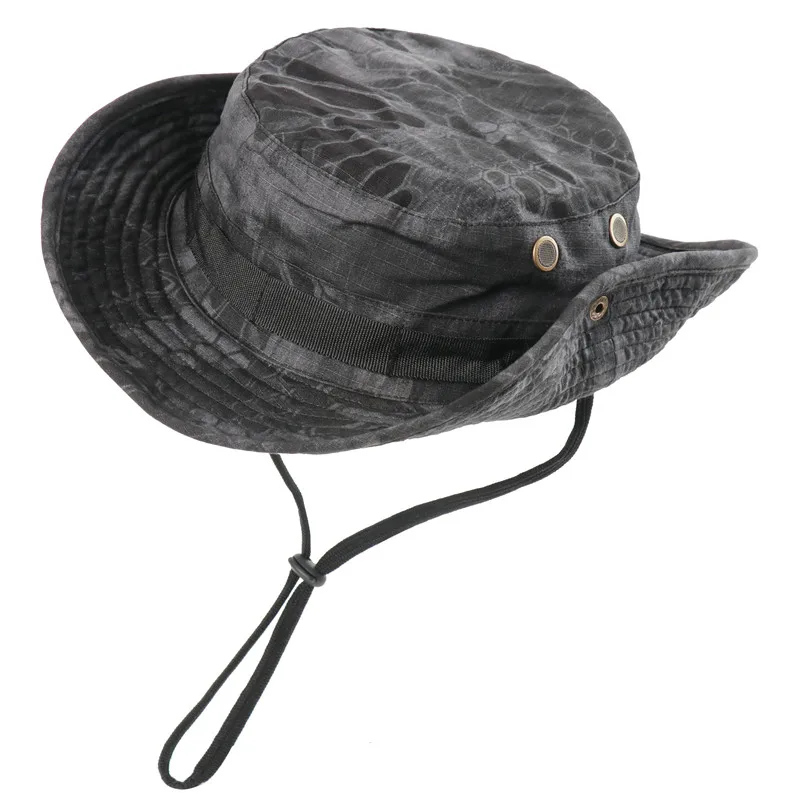 Men Women Bucket Hat Summer Men Women Bonnie Hat Outdoor UV Protection Wide Brim Panama Safari Hunting Hiking Fishing Sun Hat