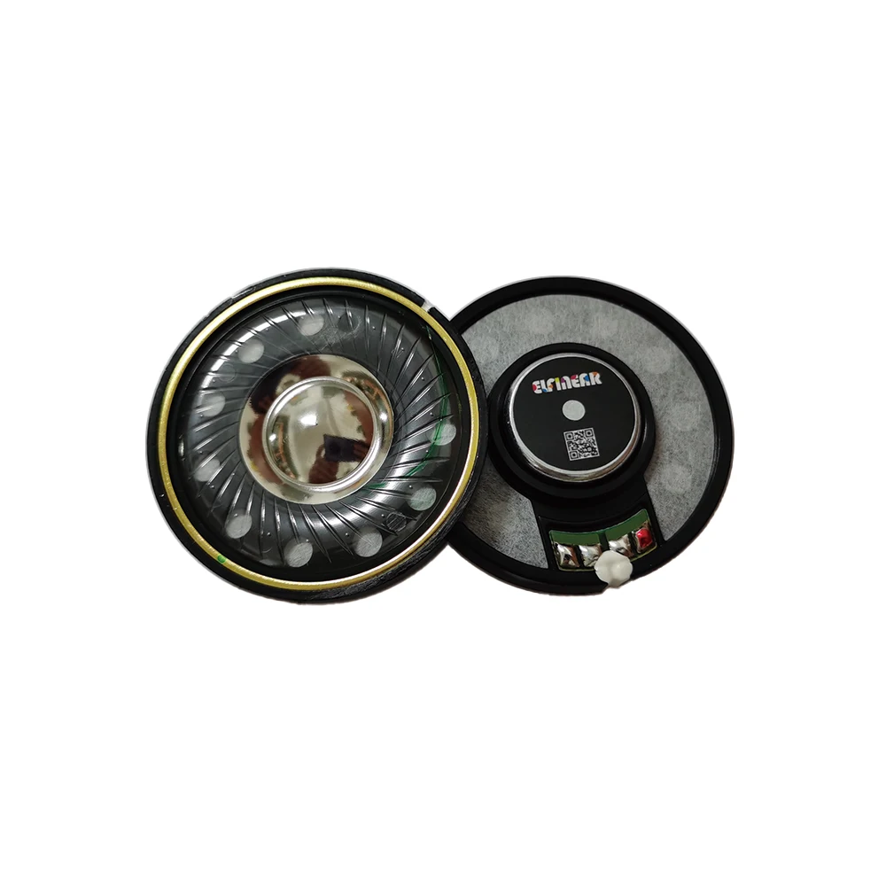 ELFINEAR جديد Arrial باس تعزيز 50 مللي متر التيتانيوم قبة سماعة الرأس وحدات سائق 1 زوج (2 قطعة)