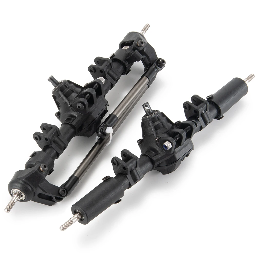 AXSPEED RC Car Front Rear Differential Axle with Lock for 1/10 RC Crawler Axial SCX10 II 90046 90047 90027 90028 CC01 F350