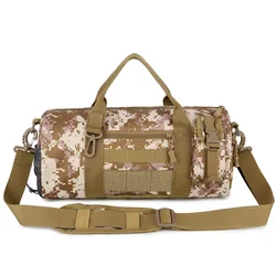 Waterproof Men Outdoor Tactical Bags Camouflage Training Fitness Gym Bags Sport travel Bag Shoulder Handbag Women Bag