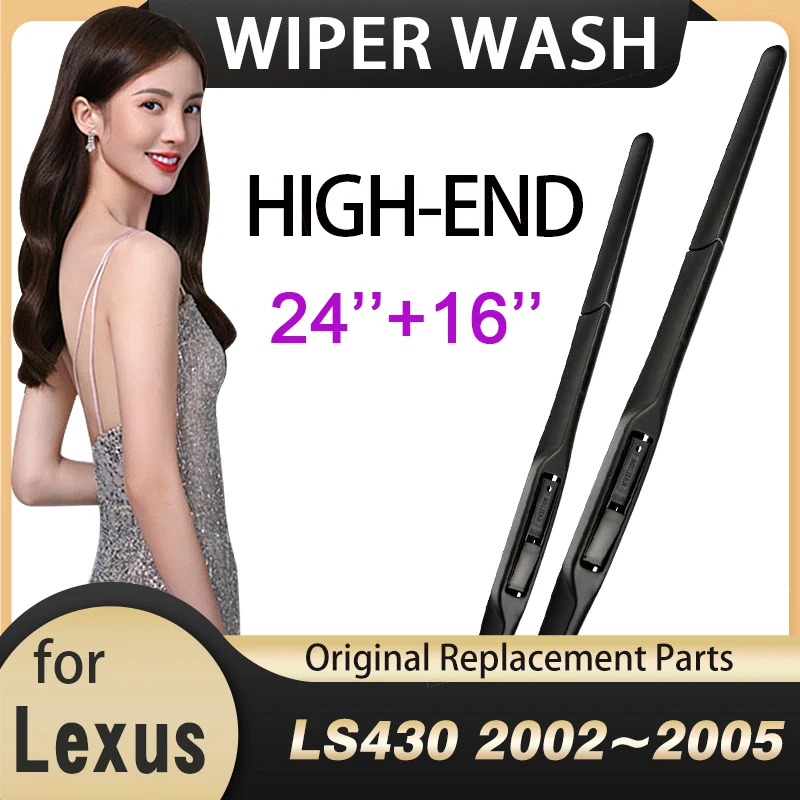 

Car Wiper Blades Windscreen for Lexus LS XF30 LS430 2001~2006 Front Windshield Wipers Car Accessories 2002 2003 2004 2005