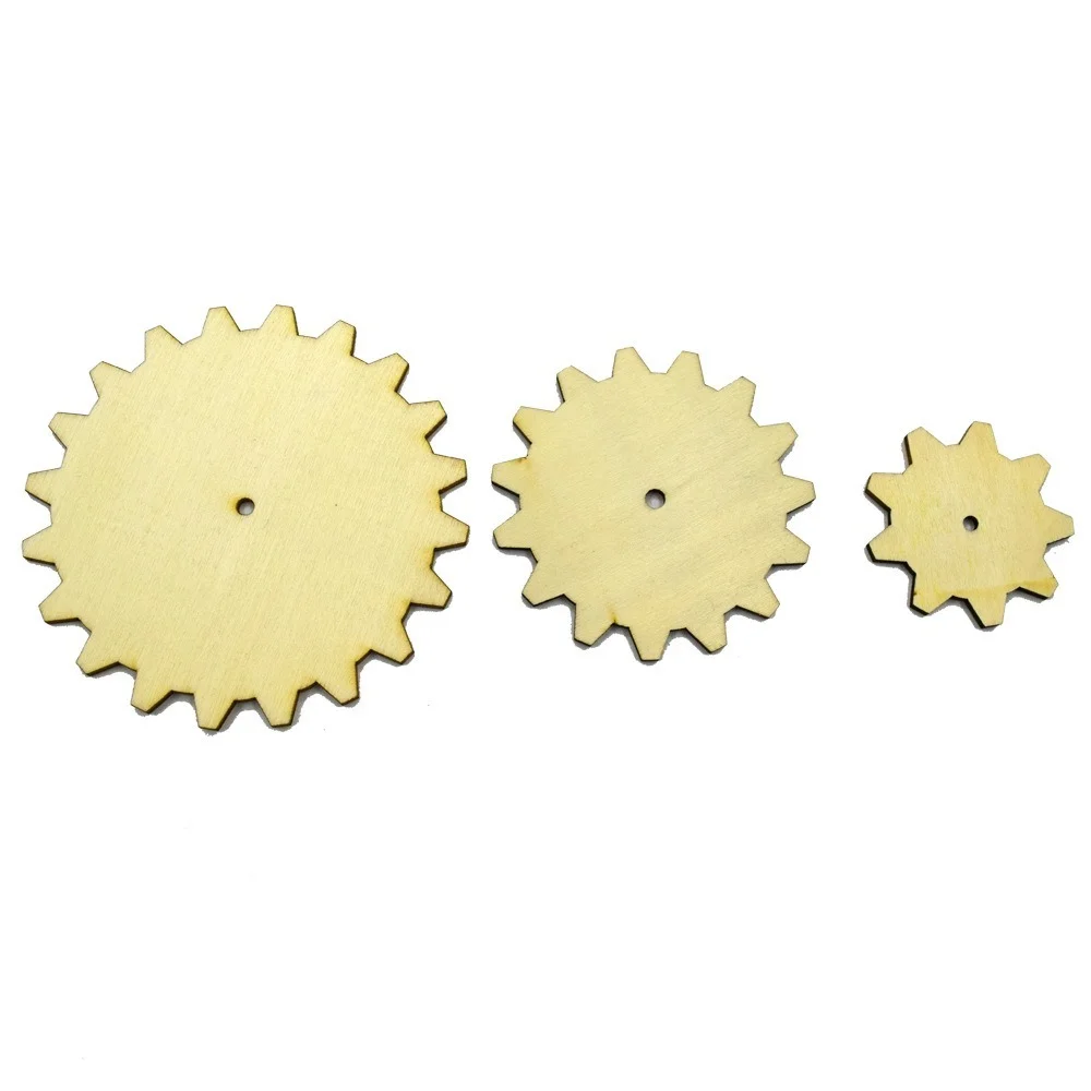 Montessori Diy Chip Hand-painted Graffiti Busyboard Gadget Gear Chip Development Intelligence Montessori Educational Wooden Toys