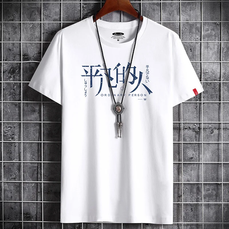 Camiseta de anime harajuku para hombre, ropa gótica alternativa, ropa de calle punk, Camiseta estampada de hip hop de gran tamaño, verano 2022