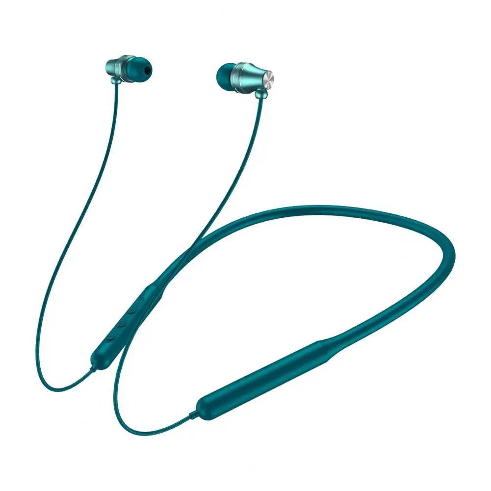 Neckband Bluetooth Earphones Over Ear Headphones Sports Headphones Noise Cancelling Waterproof Neck Hanging With Microphone