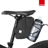 Sahoo PRO 132038 Cycling Bicycle Full Waterproof Water Bottle Bike Tail Bag Rear Saddle Pack Holder Carrier Painner 1.5L