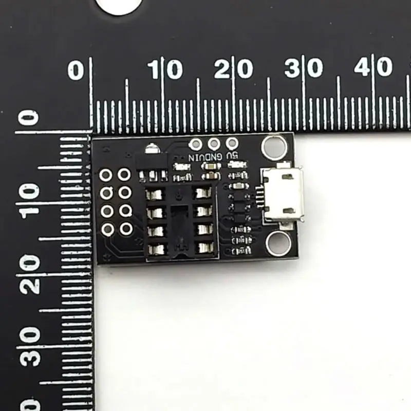 Wtykowa płytka rozwojowa ATTINY do ATtiny13A/ATtiny25/ATtiny45/ATtiny85 edytor programowania złącze zasilania Micro Usb